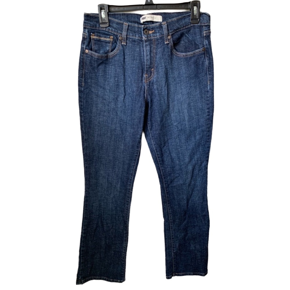 LEVIS Women’s 512 Boot Cut Medium Blue Wash Cotton Elastane Jeans
